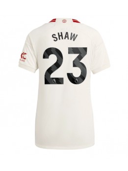 Ženski Nogometna dresi replika Manchester United Luke Shaw #23 Tretji 2023-24 Kratek rokav